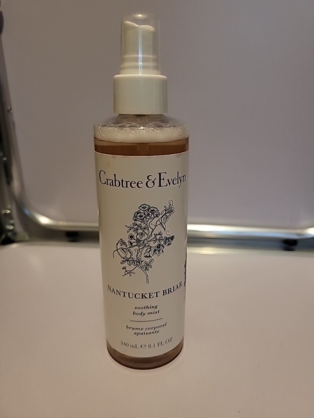 Crabtree & Evelyn Nantucket Briar Soothing Body Mist - Cream